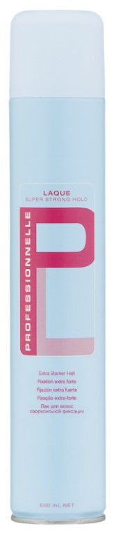 Лак для укладки волос Schwarzkopf Prof. Professionnelle Laque Super Strong Hold 500 мл New (4045787669886) - Фото 1