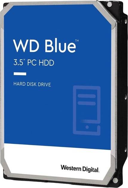 Жесткий диск внутренний Western Digital SATA 6.0TB WD Blue 5400rpm 256MB (WD60EZAX) - Фото 1