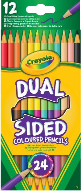 Набор карандашей Crayola двухсторонних, 12 шт (256356.024) - Фото 1