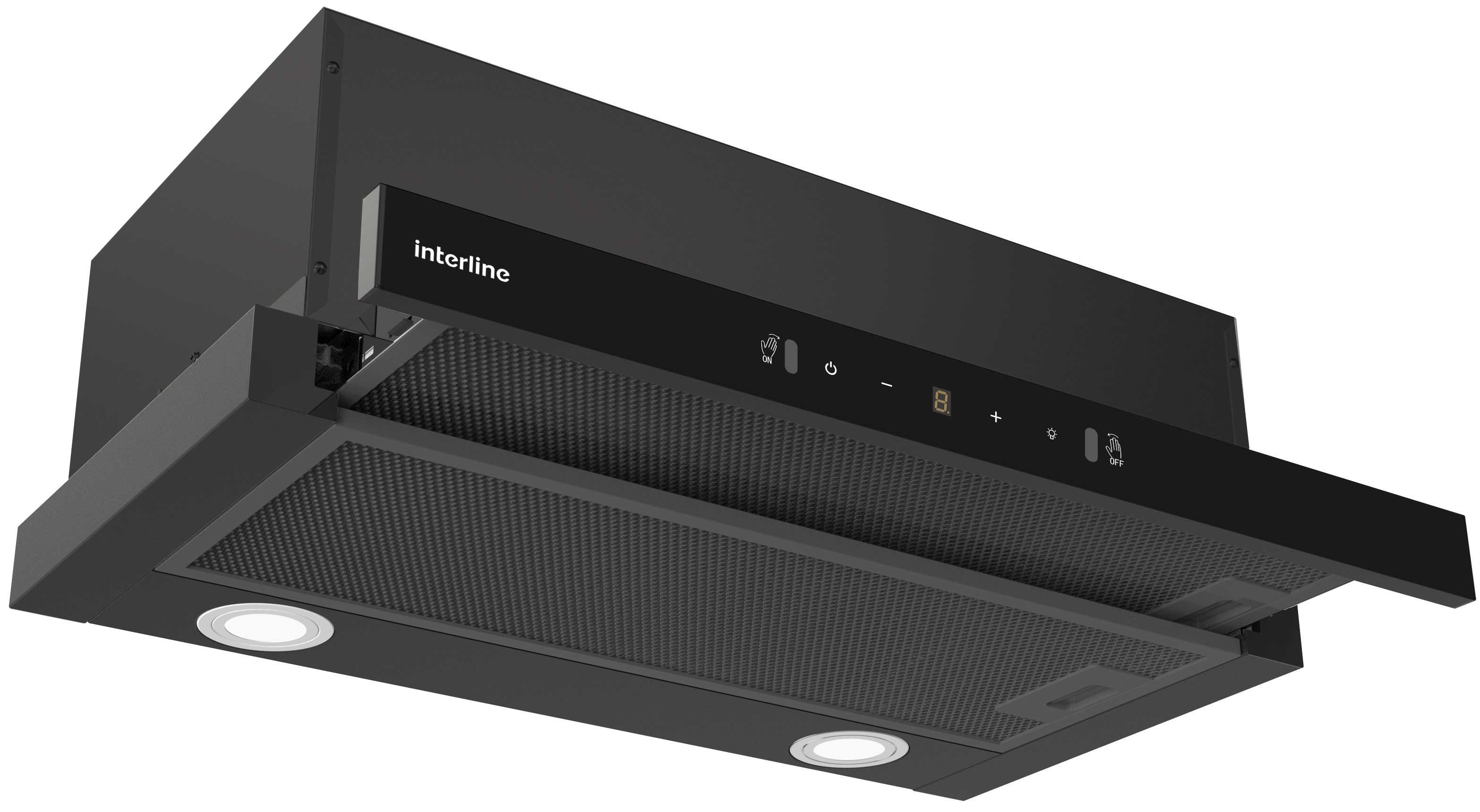 Вытяжка встраиваемая Interline SLIM ULTRA GLASS BL A/60 - Фото 1