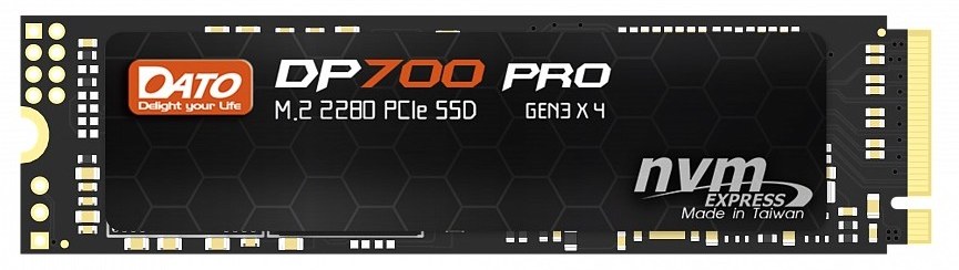 SSD-накопитель внутренний Dato 1TB Dato DP700 Pro M.2 2280 PCIe 3.0 x4 NVMe 3D NAND (DP700PSSD-1TB) - Фото 1