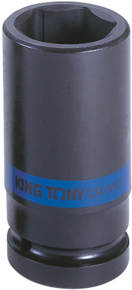 Торцева голівка KING TONY 3/4" 24 мм ударна подовжена (643524M) - Фото 1