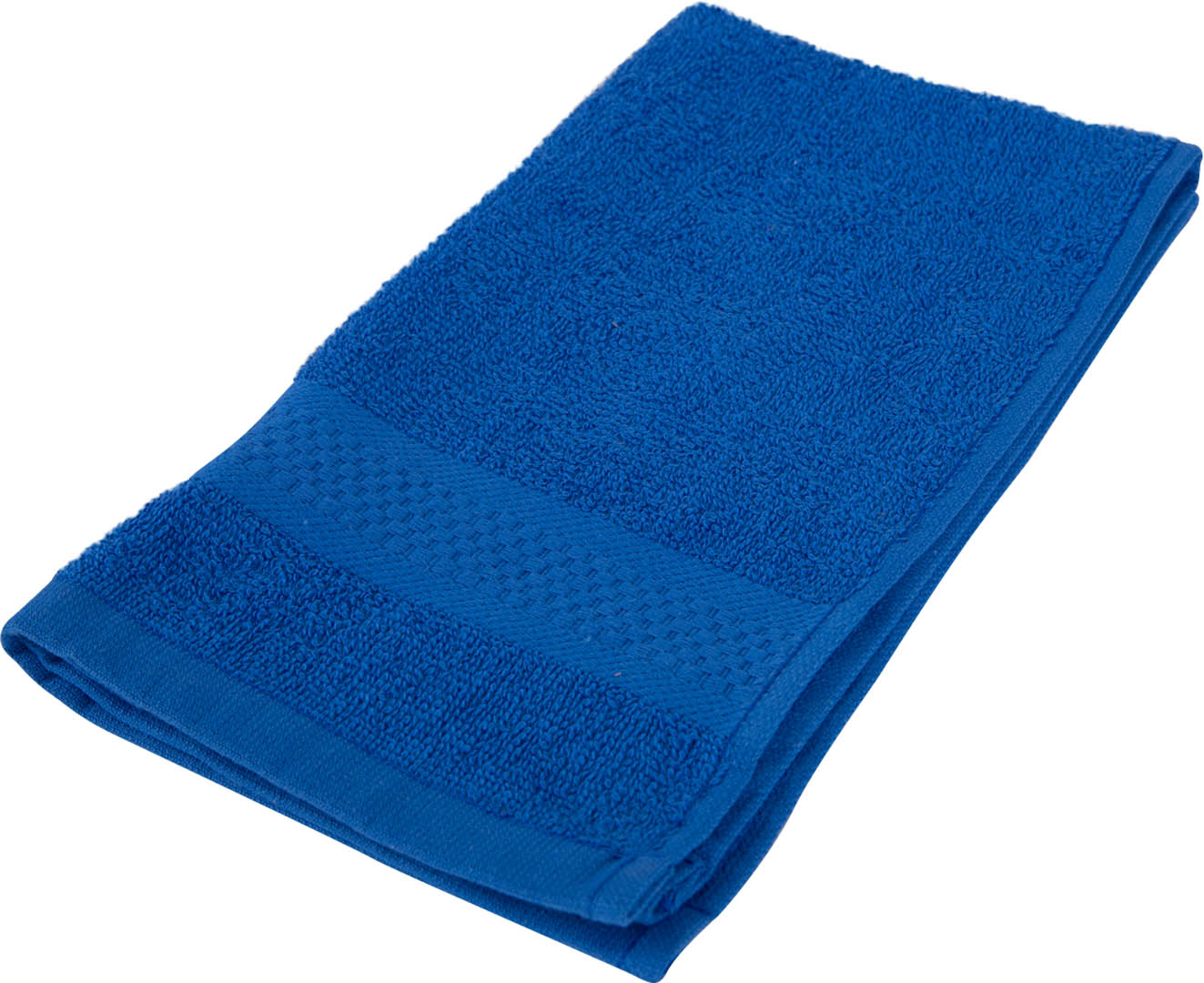 Полотенце для рук GM Textile махровое синий 30x50 - Фото 1