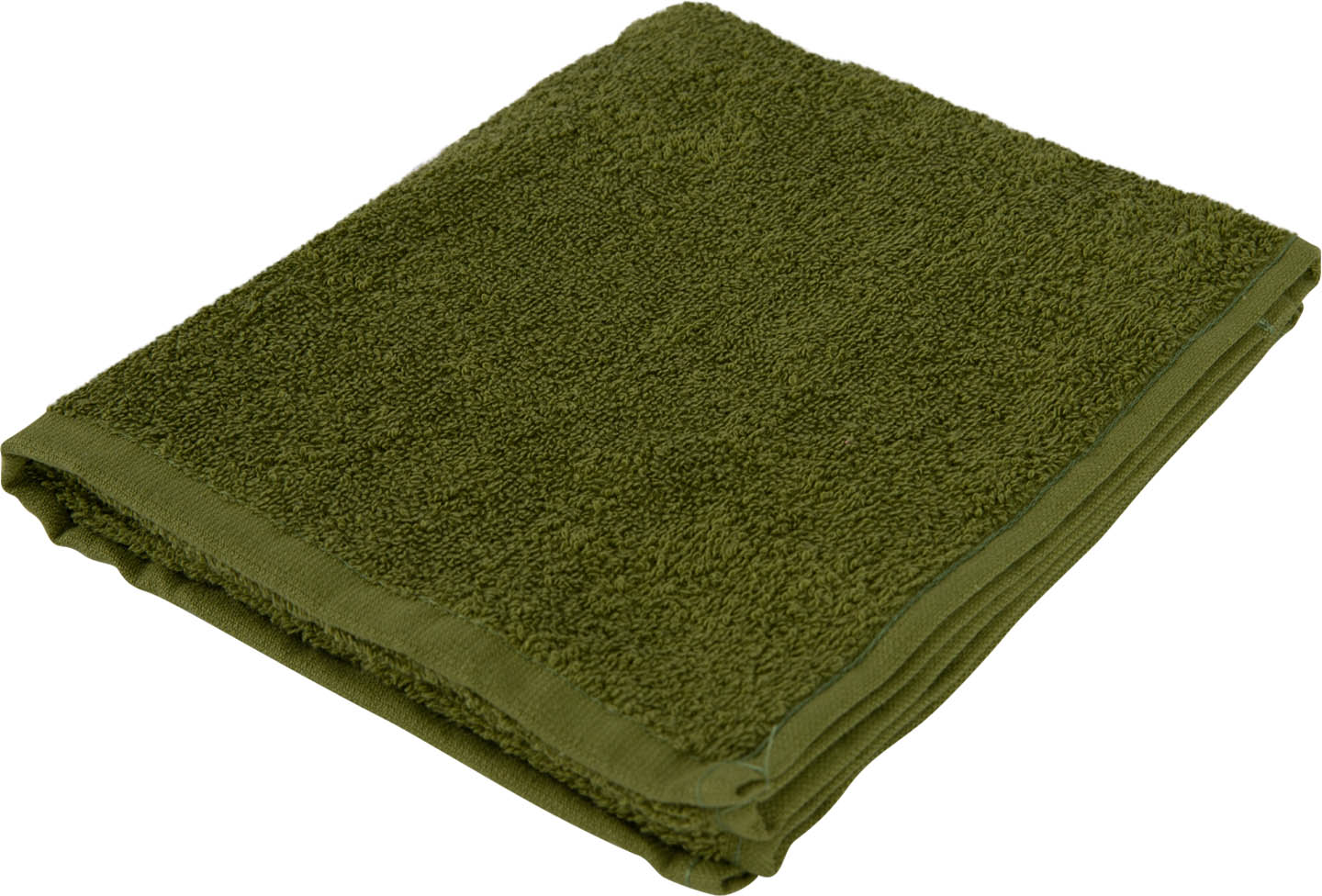 Полотенце для рук GM Textile махровое зеленый 40x70 - Фото 1