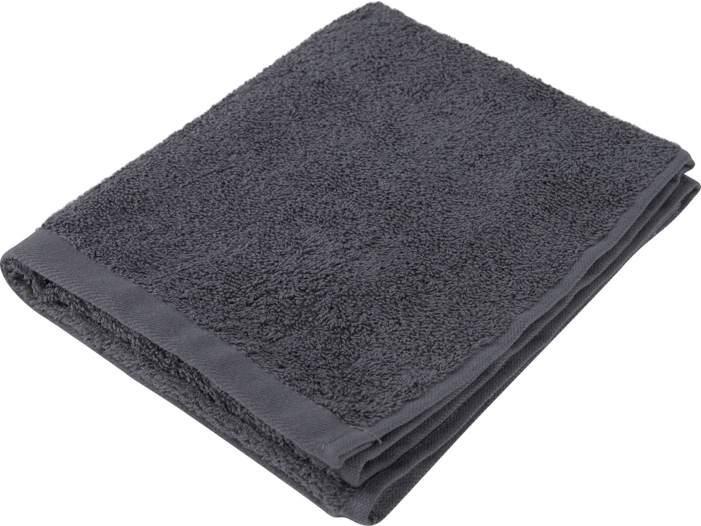 Полотенце для рук GM Textile махровое серый 40x70 - Фото 1
