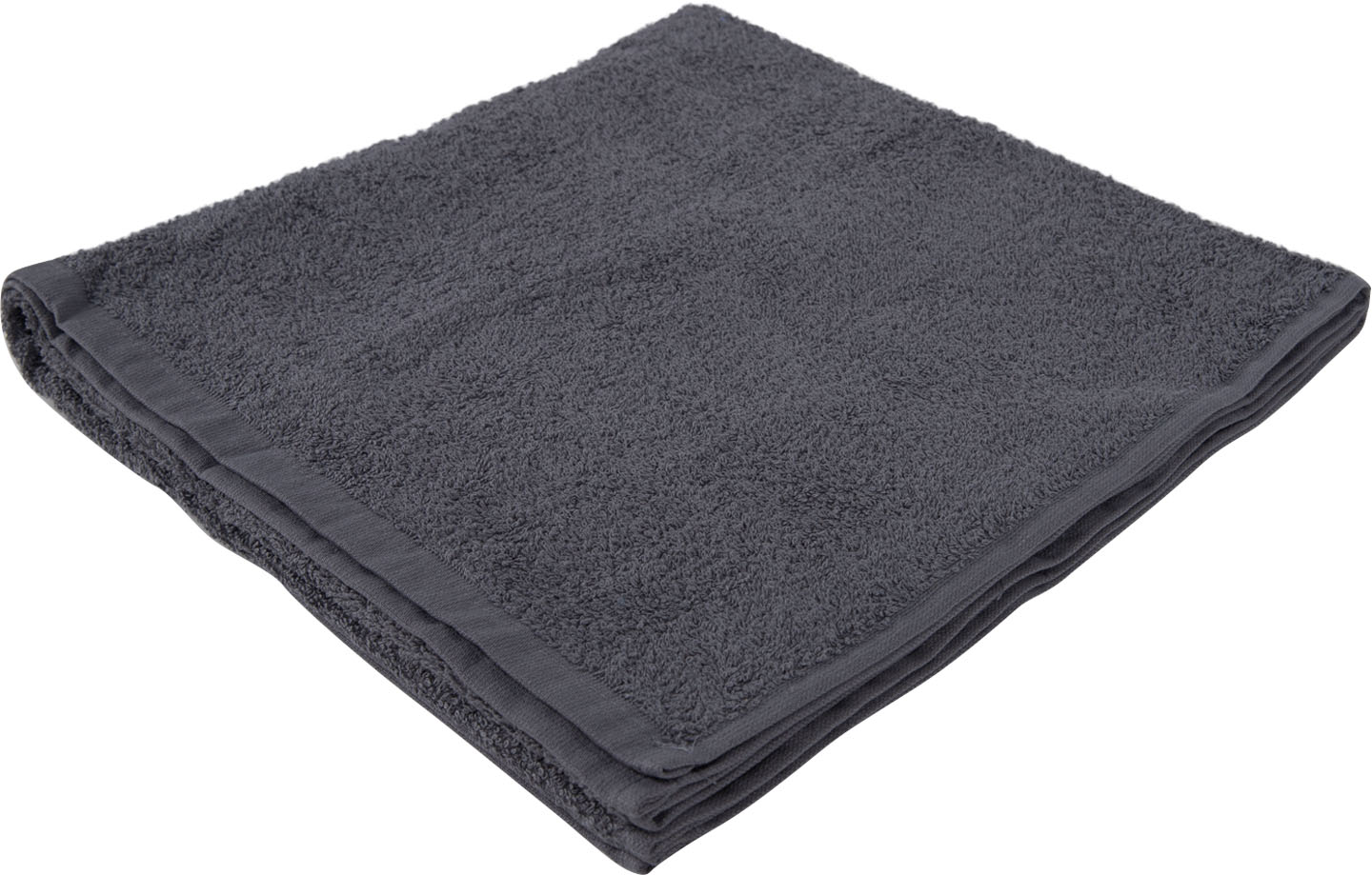Полотенце банное GM Textile махровое серый 70x140 - Фото 1