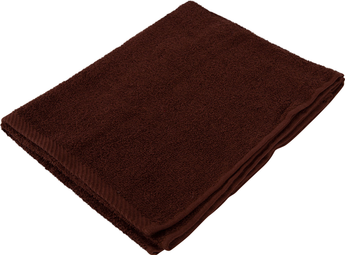 Полотенце для лица GM Textile махровое коричневый 50x90 - Фото 1