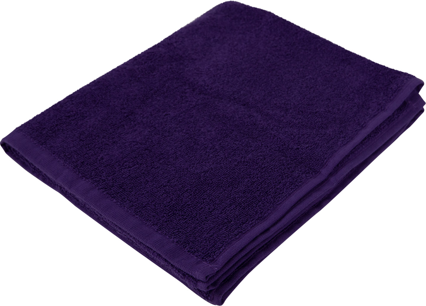 Полотенце для лица GM Textile махровое фиолетовый 50x90 - Фото 1