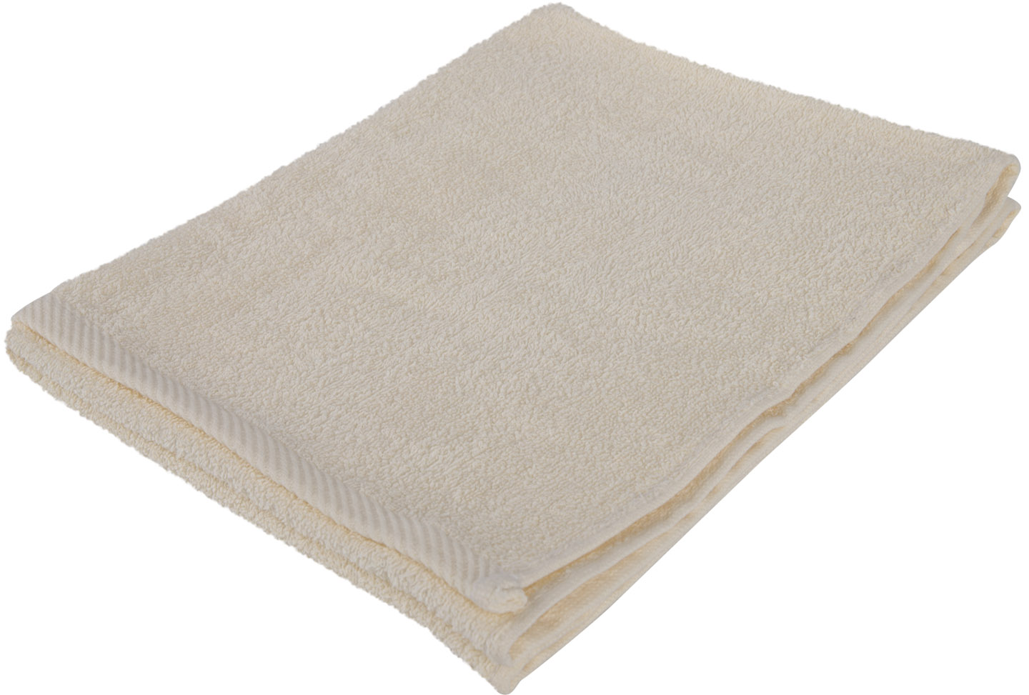 Полотенце для лица GM Textile махровое ванильный 50x90 - Фото 1