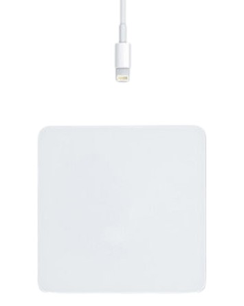 Беспроводное зарядное устройство Ailink White Slim Pad Premium Glass (AI-WPA12) - Фото 1