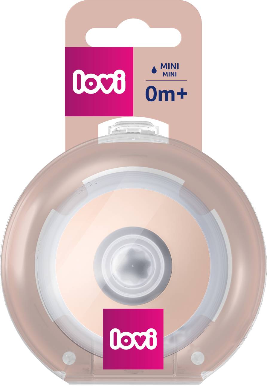 Малый поток соска детская силиконовая Lovi динамическая Mammafeel 0+мини 1 шт. (18/731) - Фото 1