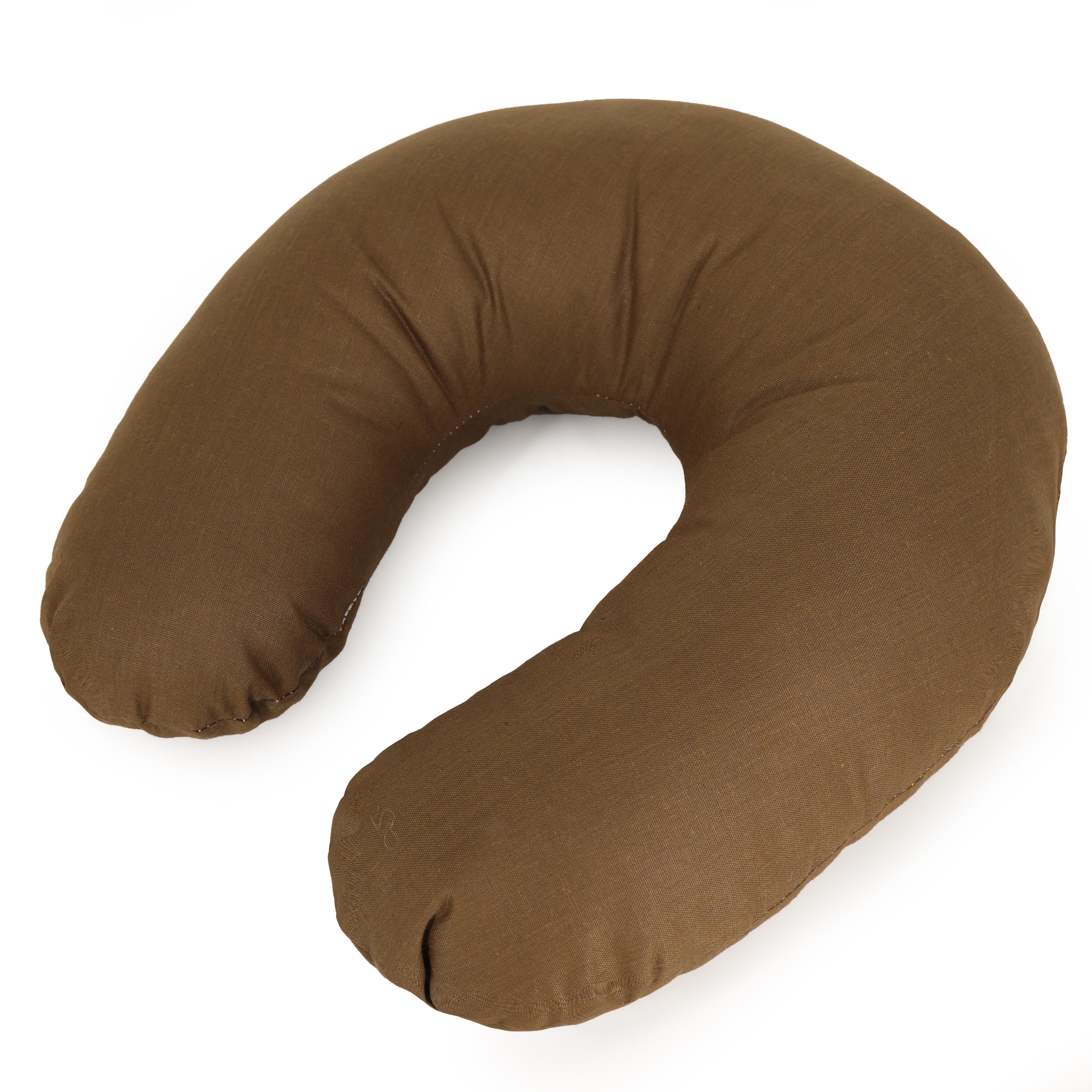 Подушка дорожная MirSon №8740 Naturale Line 19-1217 Chocolate Perla 50% Memory (2200006348252) - Фото 1