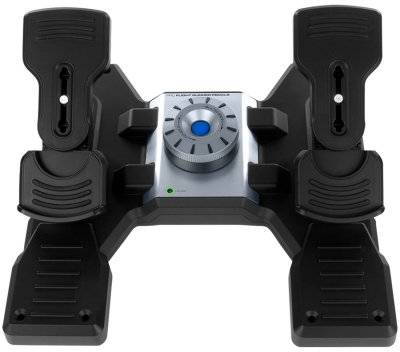 Ігровий контролер Logitech G Saitek Pro Flight Rudder Pedals USB (945-000005) - Фото 1