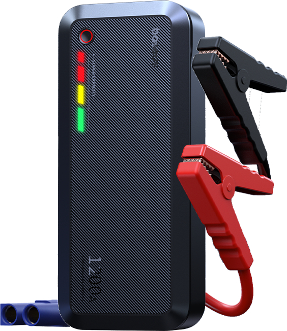 Пускозарядное устройство Baseus PrimeTrip VJ1 Supercapacitor Car Jump Starter 1200A Cosmic Black (C00269000121-00) - Фото 1