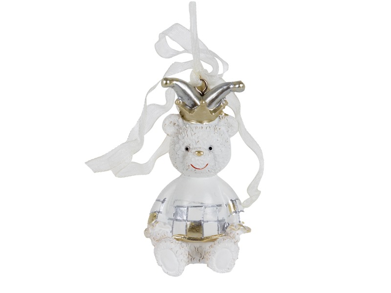 Ялинкова іграшка Lefard Ведмедик 7 см (191-071) - Фото 1