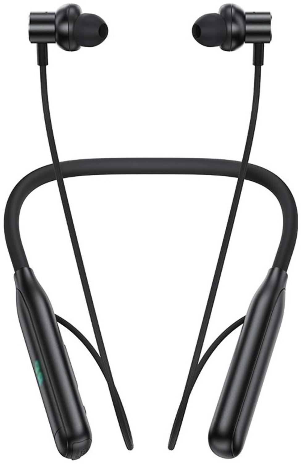 Навушники вкладиші бездротові AceFast N4 neck hanging wireless earphones Black (6974316283607) - Фото 1