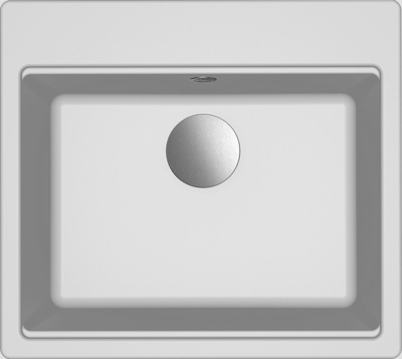 Купити Мийка кухонна Elleci TIME 105 on top bianco 68 - Фото 1 Мийка кухонна Elleci TIME 105 on top bianco 68 - Фото 1