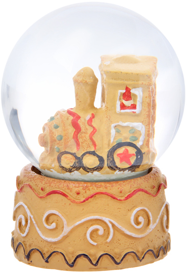 Декор New Year Lefard Снігова куля 4.5x4.5x6.5 см (192-111) - Фото 1