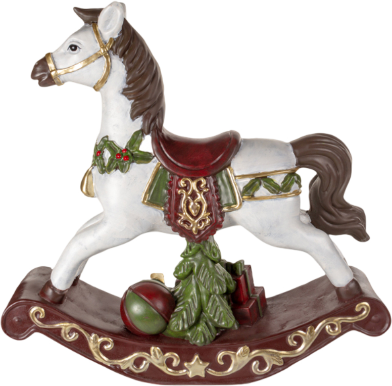 Купити Декор New Year Lefard Конячка 60 см (192-329) - Фото 1 Декор New Year Lefard Конячка 60 см (192-329) - Фото 1