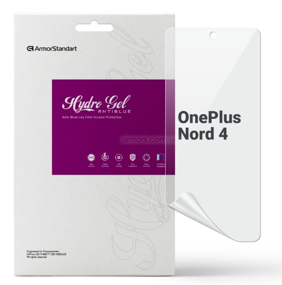 Защитная пленка для смартфона Armorstandart Anti-Blue for OnePlus Nord 4 (ARM80280) - Фото 1