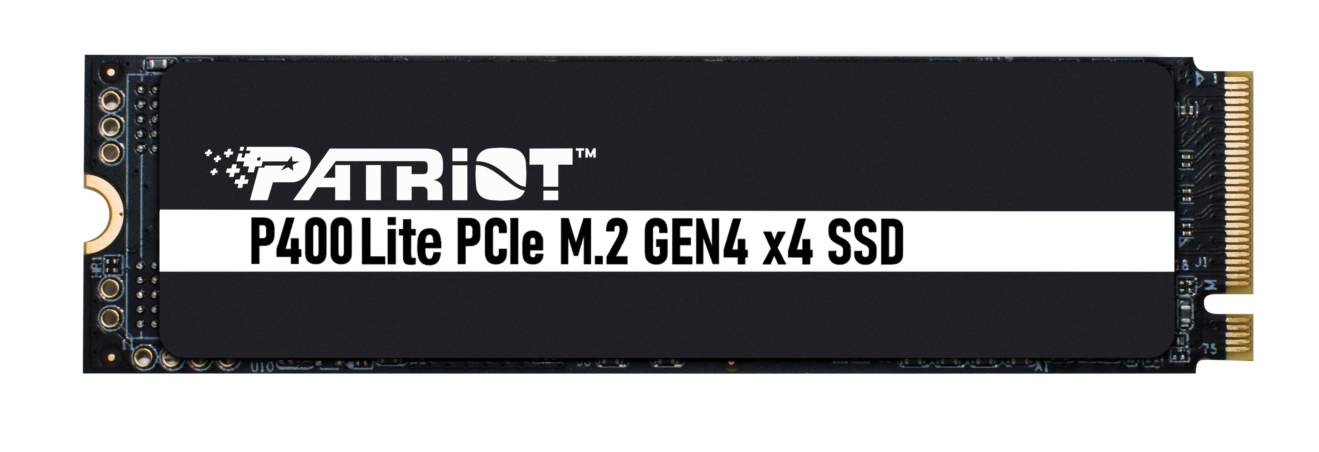 SSD-накопитель внутренний Patriot 4TB P400 Lite M.2 2280 PCIe NVMe 4.0 x4 TLC (P400LP4KGM28H) - Фото 1