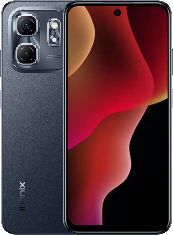 Смартфон Infinix HOT 50i 4/256Gb Sleek Black X6531B - Фото 1