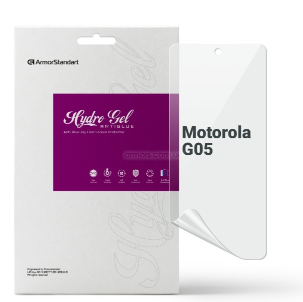 Защитная пленка для смартфона Armorstandart Anti-Blue for Motorola G05 (ARM83053) - Фото 1