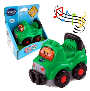 Интерактивный транспорт VTech Серии "Бип-Бип" - Внедорожник  (озвуч. рус. яз.) (80-164226) - Фото 1