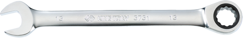 Ключ комбiнований KING TONY 8 мм з трищіткою (373108M) - Фото 1