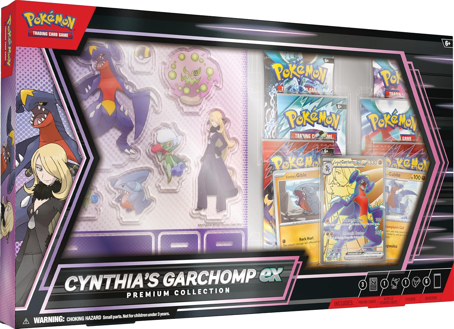 Настільна гра (5-7 років) Pokemon Cynthia's Garchomp ex - Premiun Collection (196214109247) - Фото 1
