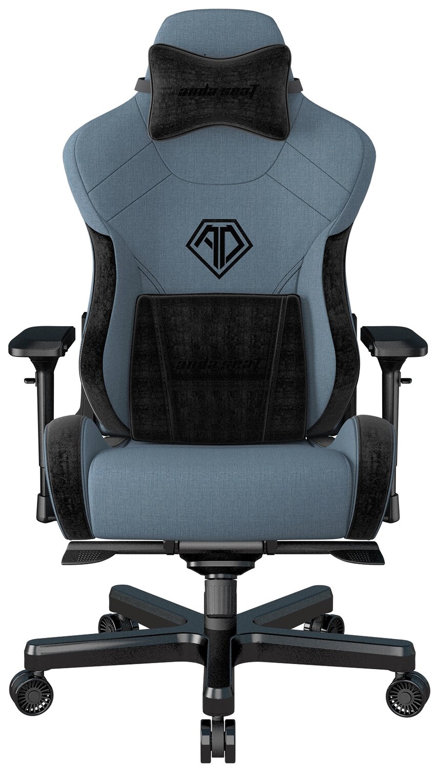 Кресло для геймеров Anda Seat T-Pro 2 Blue/Black Size XL (AD12XLLA-01-SB-F) - Фото 1