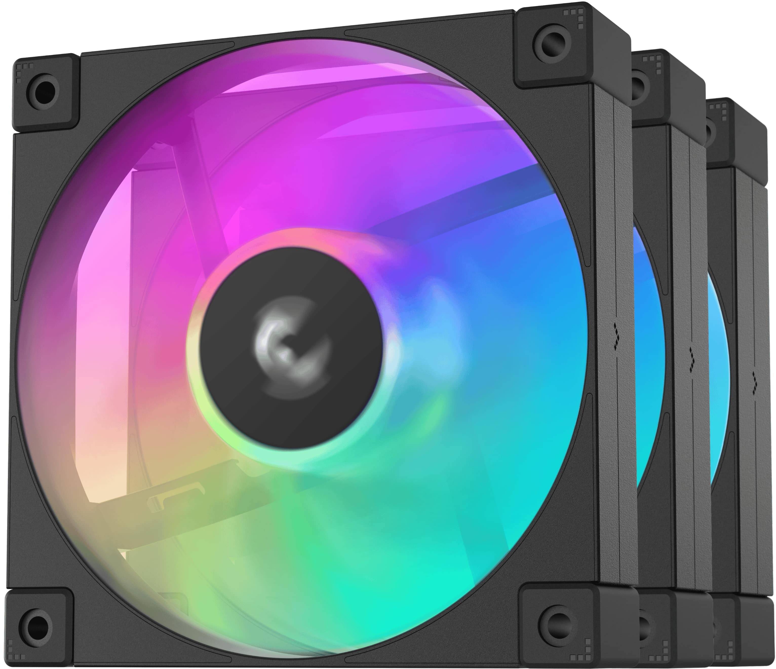 Корпусный вентилятор Deepcool FD12 ARGB-3 IN 1 (R-FD12-BKAPN3-G) - Фото 1
