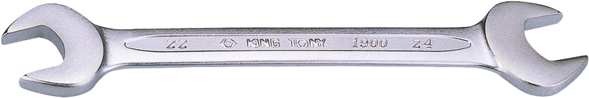 Ключ ріжковий KING TONY 24х27 мм (19002427) - Фото 1