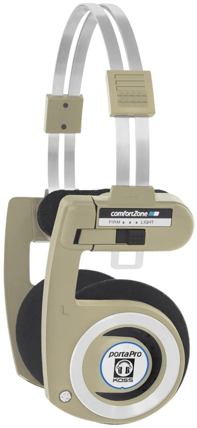 Навушники накладні дротові Koss Porta Pro BT 5.2 Wireless Mic Beige (198011.101)