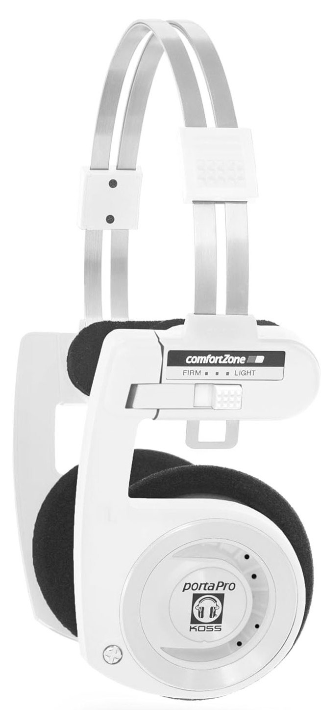 Наушники накладные проводные Koss Porta Pro White (198178.101) - Фото 1