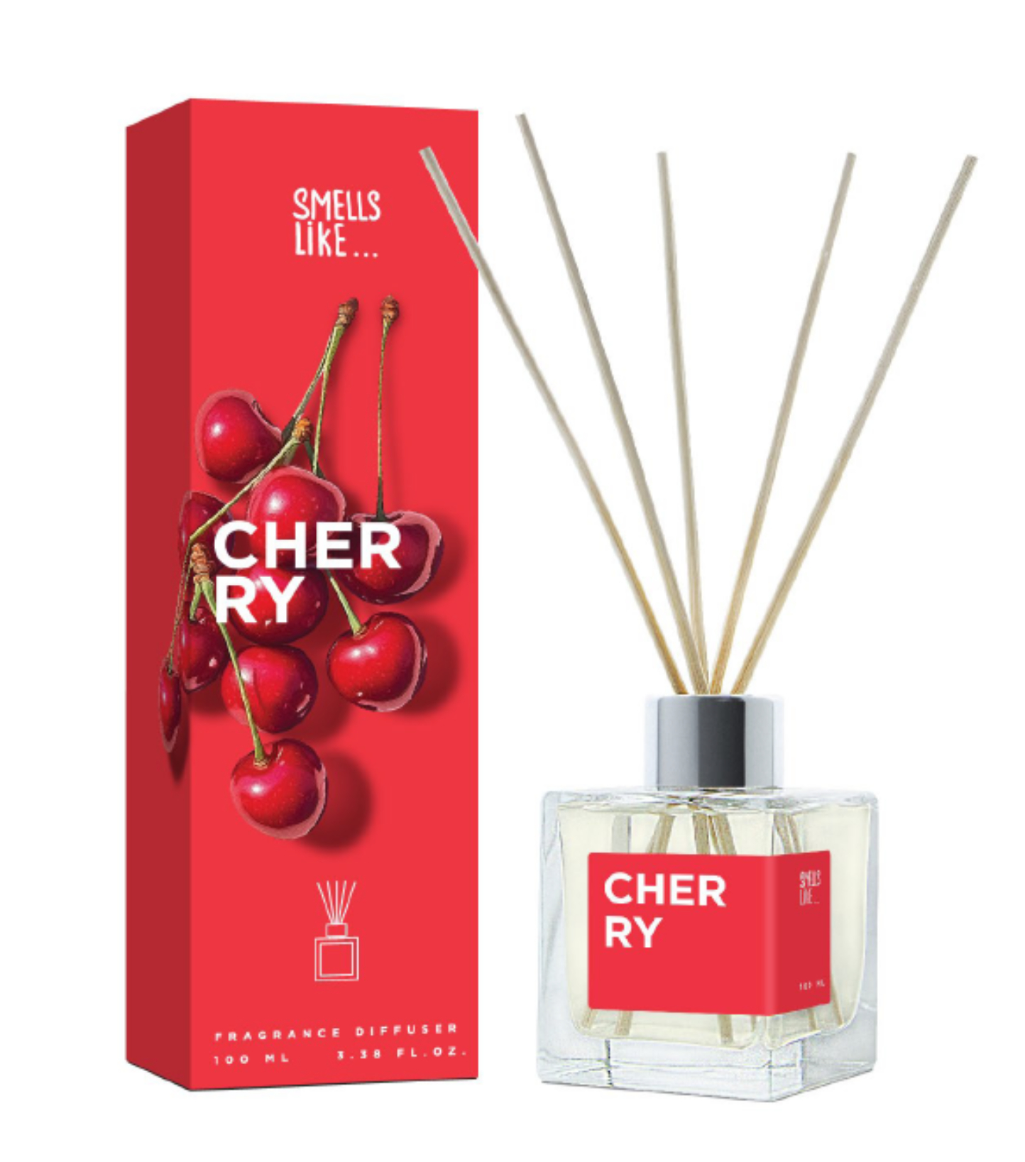 Аромадиффузор Esse Smells Like Cherry (Вишня) 100 мл (SL-Ch) - Фото 1