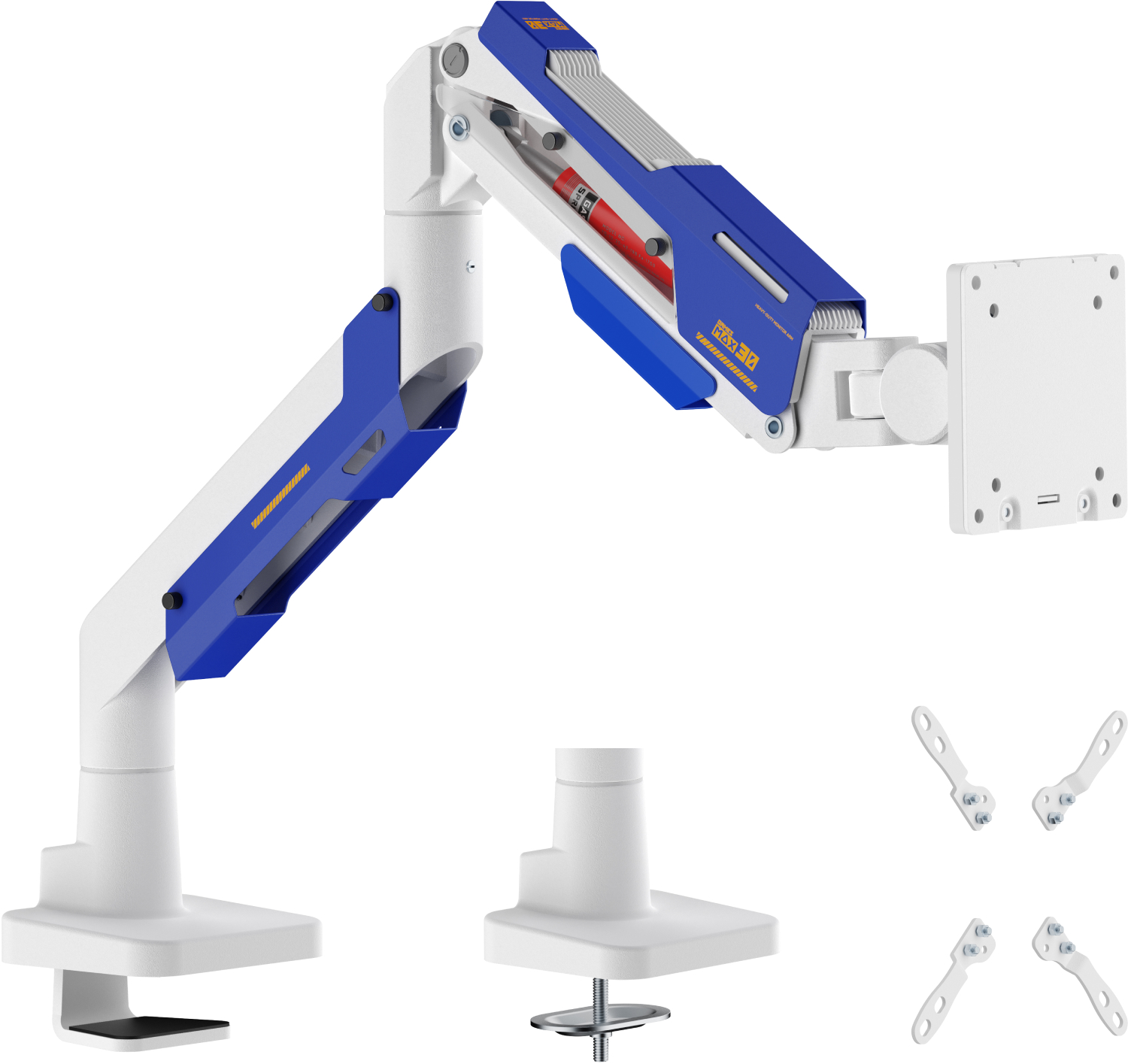 Кріплення настільне GamePro MAG701WBL White&Blue - Фото 1