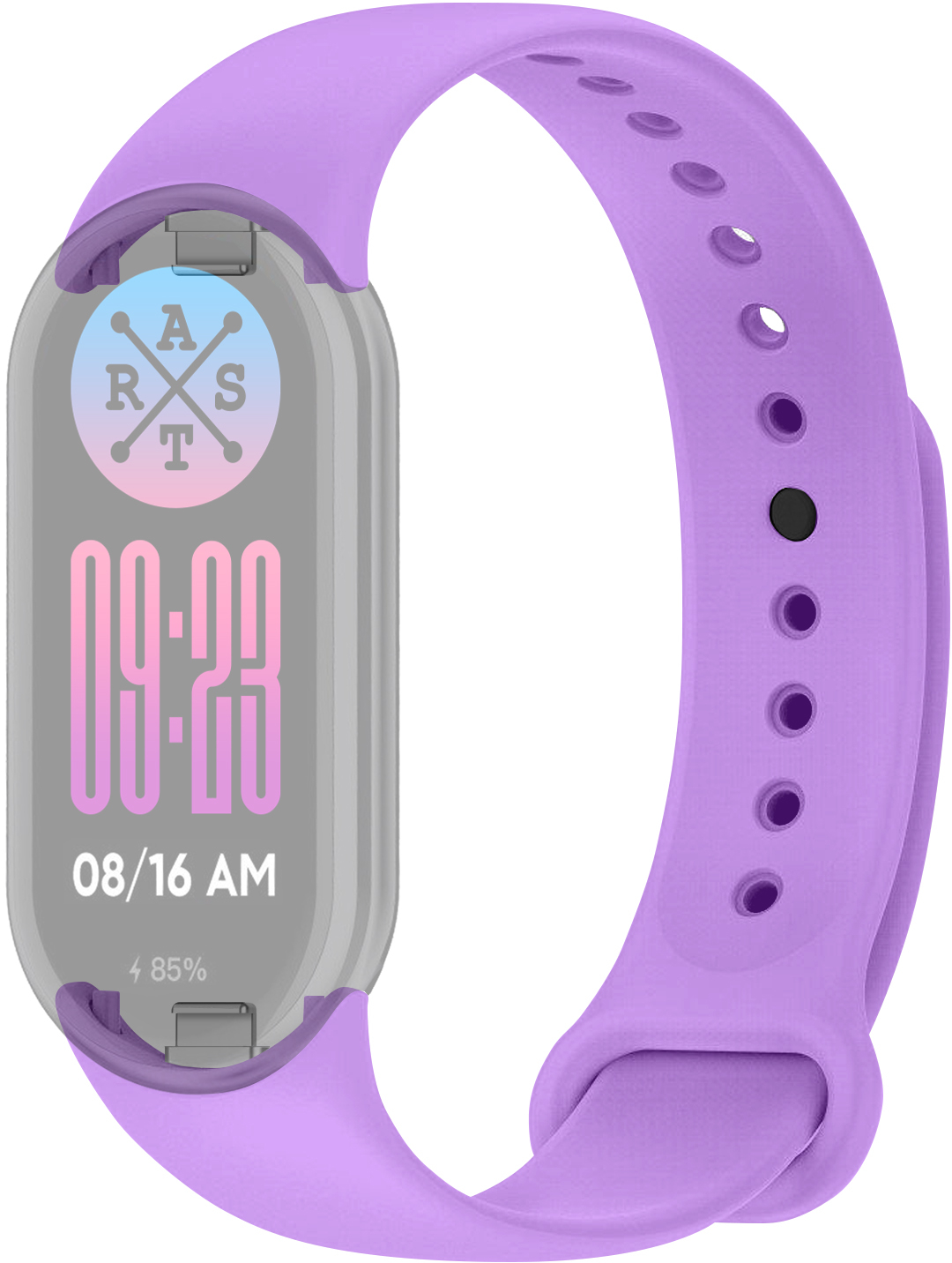 Ремешок для фитнес-браслета ArmorStandart for Xiaomi Mi Band 9/8 Lavender (ARM69914) - Фото 1