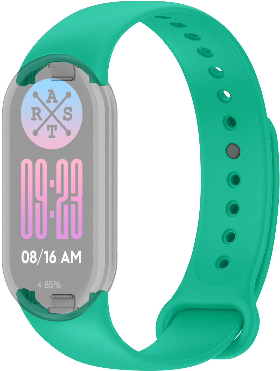 Ремешок для фитнес-браслета ArmorStandart for Xiaomi Mi Band 9/8 Mint (ARM69912) - Фото 1