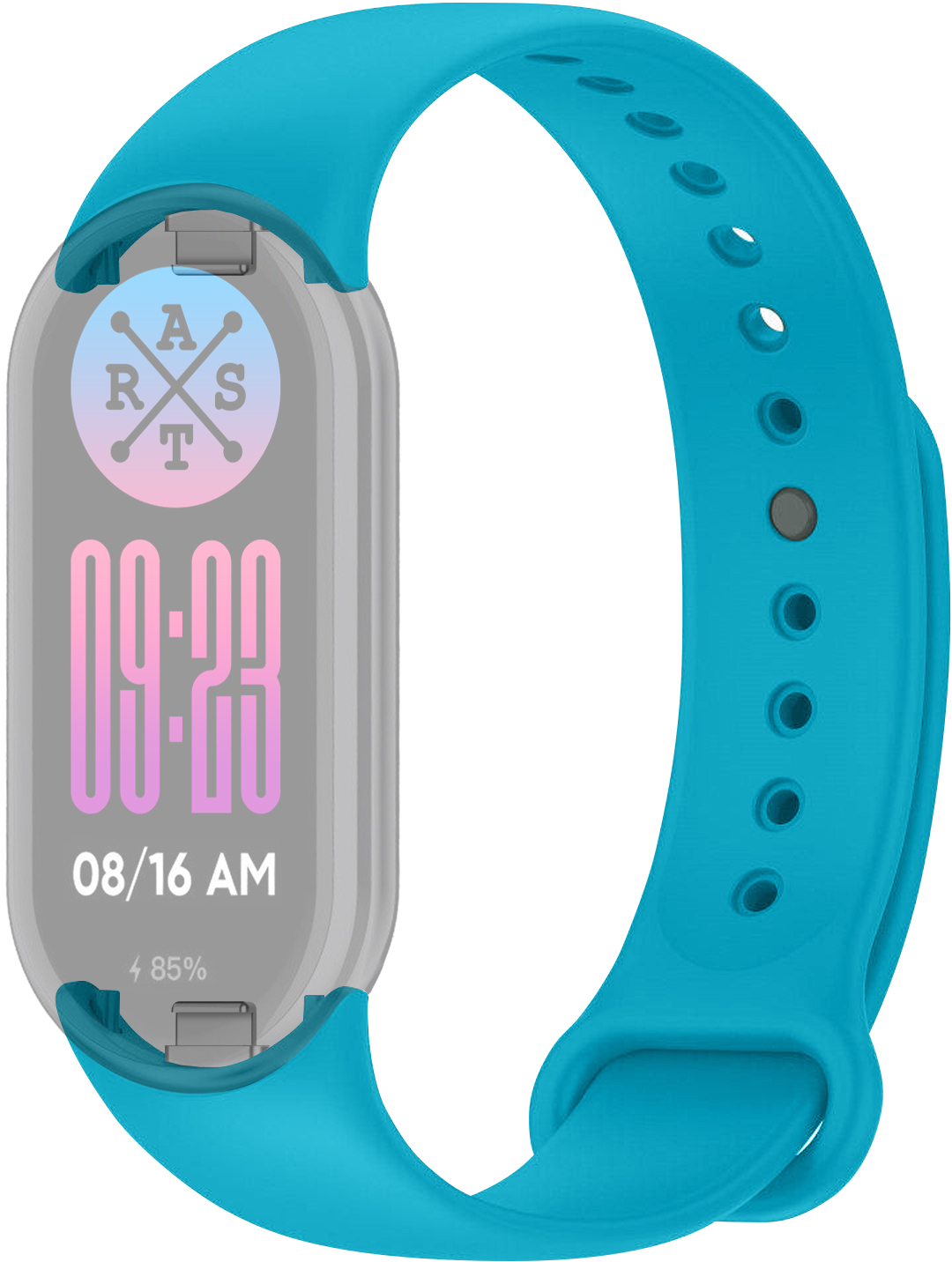 Ремешок для фитнес-браслета ArmorStandart for Xiaomi Mi Band 9/8 Sky Blue (ARM69913) - Фото 1
