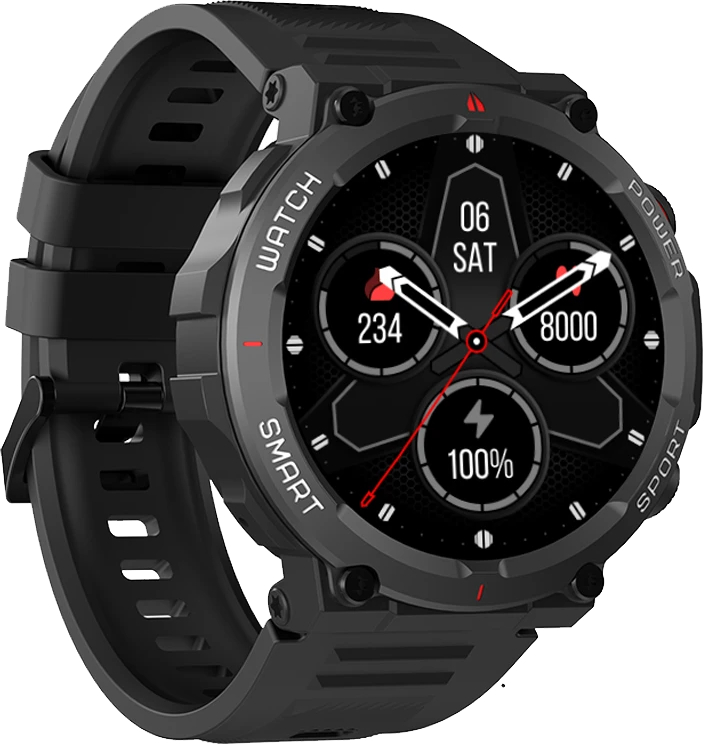 Смарт-годинник Blackview W50 Black - Фото 1