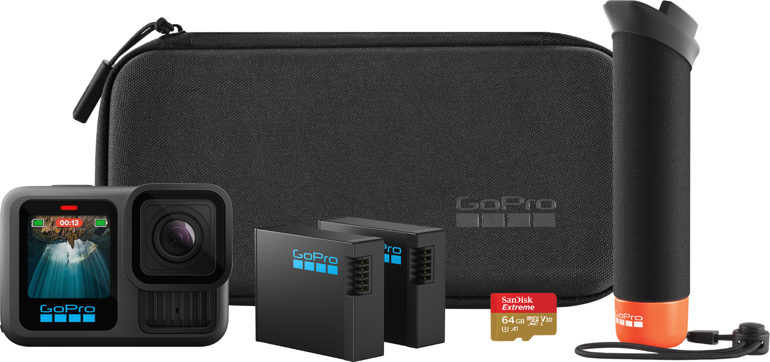 Экшн-камера GoPro HERO13 Black + Enduro + SD Card + Handler Floating - Фото 1