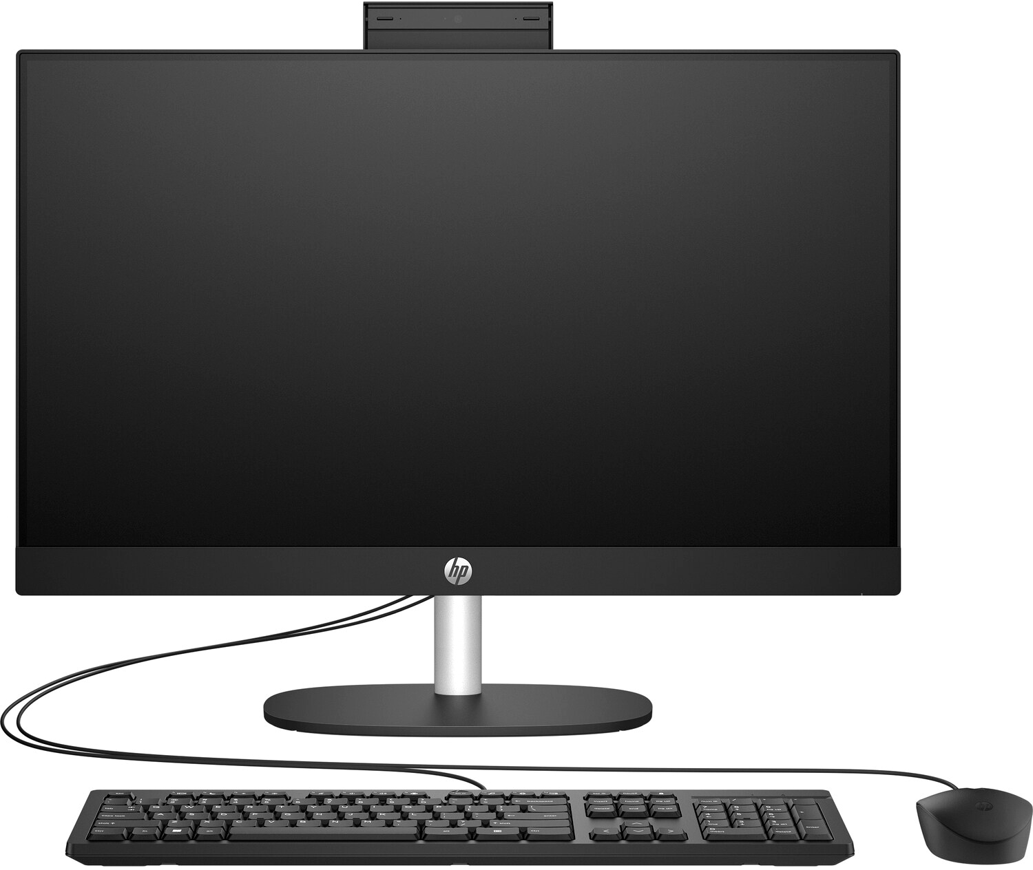 Комп'ютер-моноблок HP 24-cr1007ua (AE0P6EA) Jet Black - Фото 1