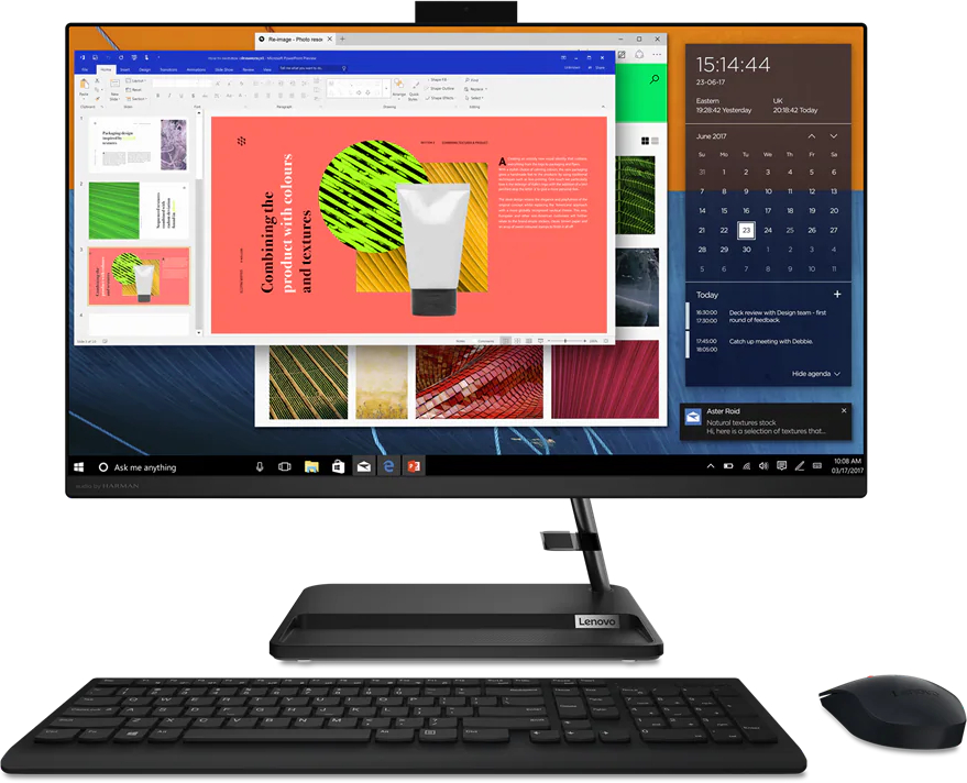 Комп'ютер-моноблок Lenovo IdeaCentre AIO 3 27ALC6 Black (F0FY00PEUO) - Фото 1