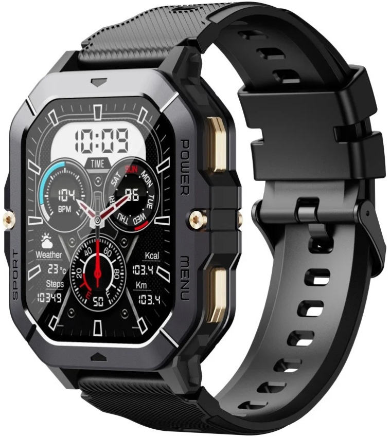 Смарт-часы OUKITEL BT101 Black - Фото 1