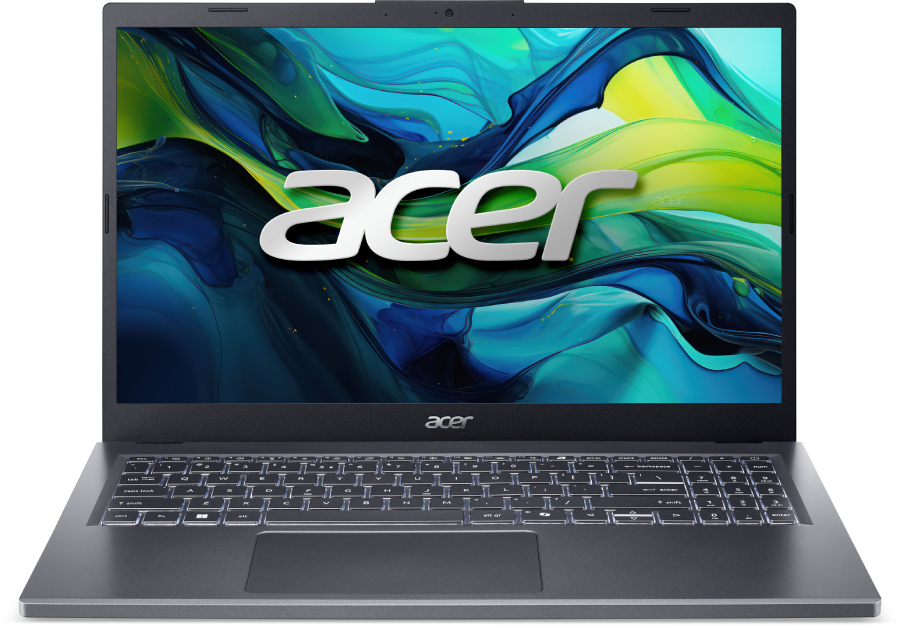 Ноутбук Acer Aspire 15 A15-51M-57Y7 (NX.JKVEU.001) Steel Grey - Фото 1