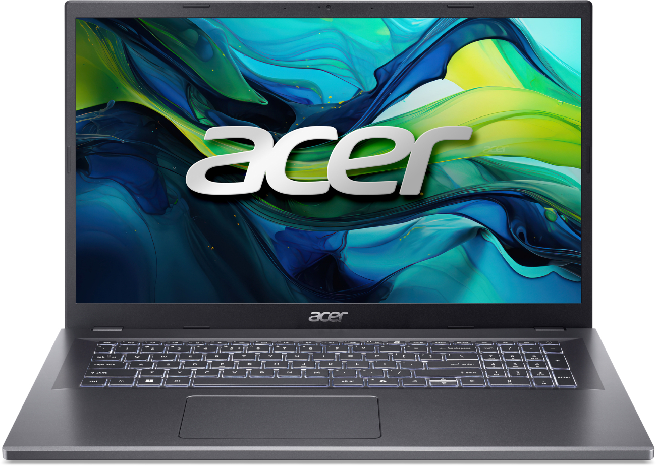 Ноутбук Acer Aspire 17 A17-51M (NX.JEREU.001) Steel Gray - Фото 1