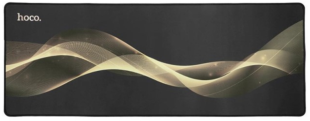 Килимок для миші  ігровий HOCO GM22 Aurora gaming mouse pad 800х300 мм Black (6931474799975) - Фото 1