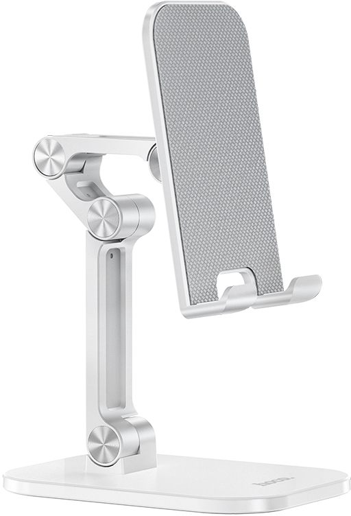 Подставка для мобильного устройства HOCO PH34 Excelente double folding desktop stand White (6931474734136) - Фото 1