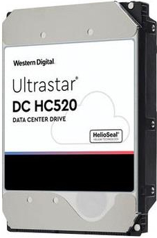 Жесткий диск внутренний Western Digital SAS 12TB 7200RPM 12GB/S/256MB DC HC520 (0F29532) - Фото 1